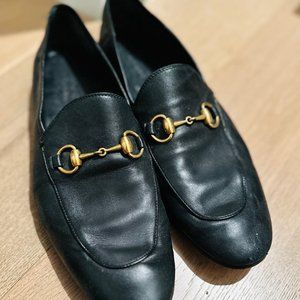 Gucci Men's Leather Jordaan Loafer 9.5